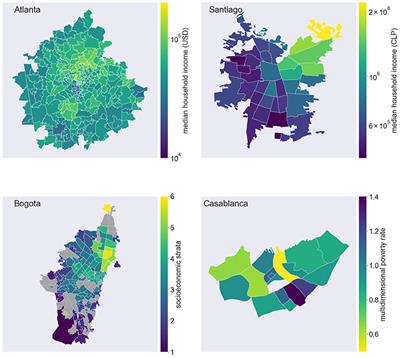 Mapping urban socioeconomic inequalities in developing countries through Facebook advertising data